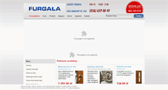 Desktop Screenshot of furgala.com.pl