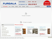Tablet Screenshot of furgala.com.pl